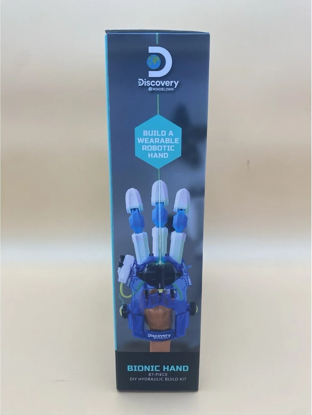 Discovery Bionic Hand 87-Piece DIY Hydraulic Build Kit - New - 2023 #MindBlown